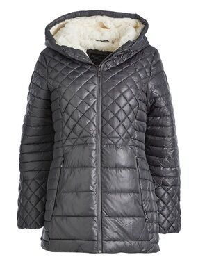 Steve  Madden
Sapphire Shield Multi-Quilted Puffer Coat size L